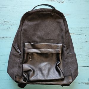 PX Clothing Los Angeles Black Backpack